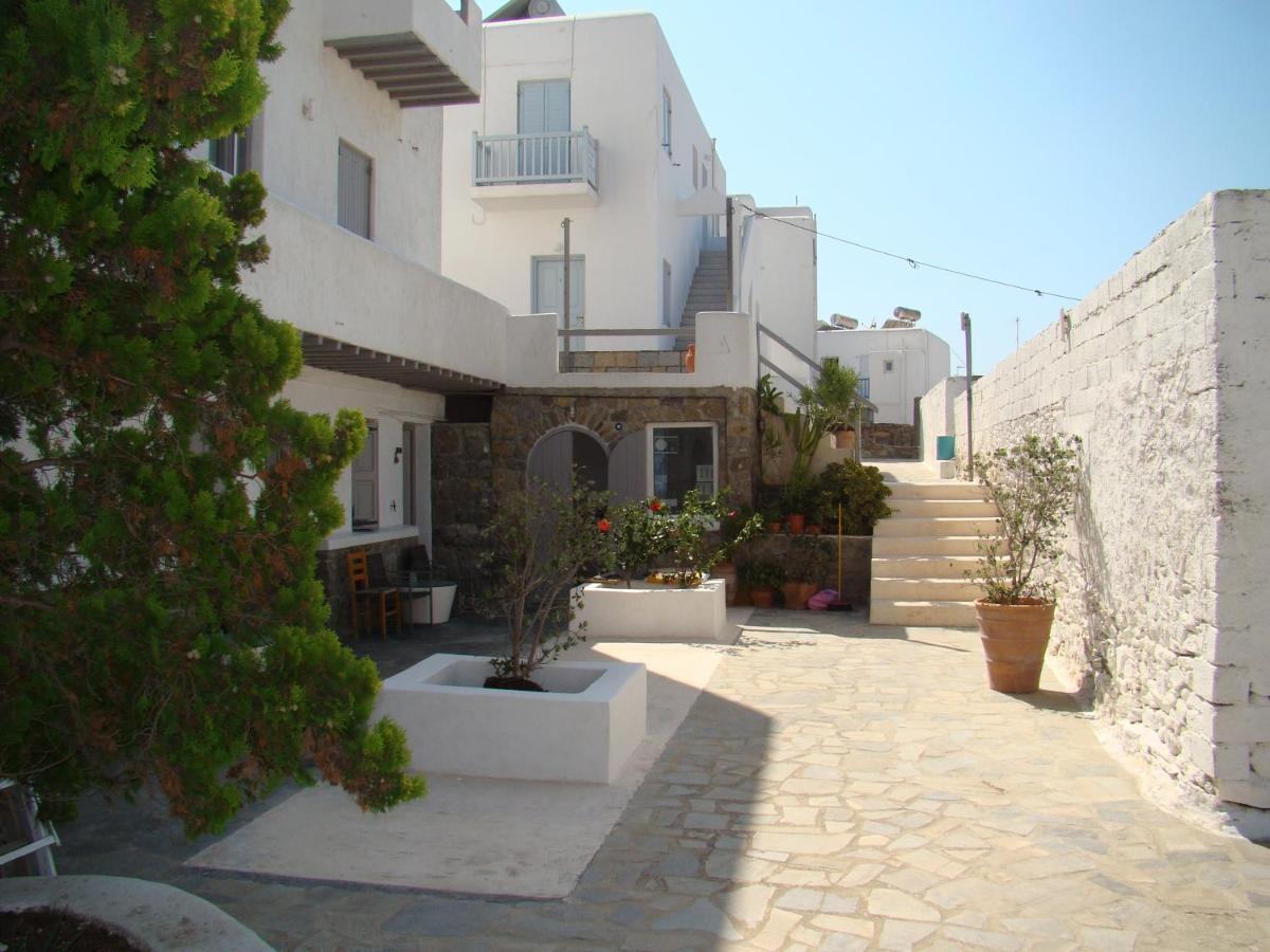 Manos Rooms Mykonos Town Extérieur photo