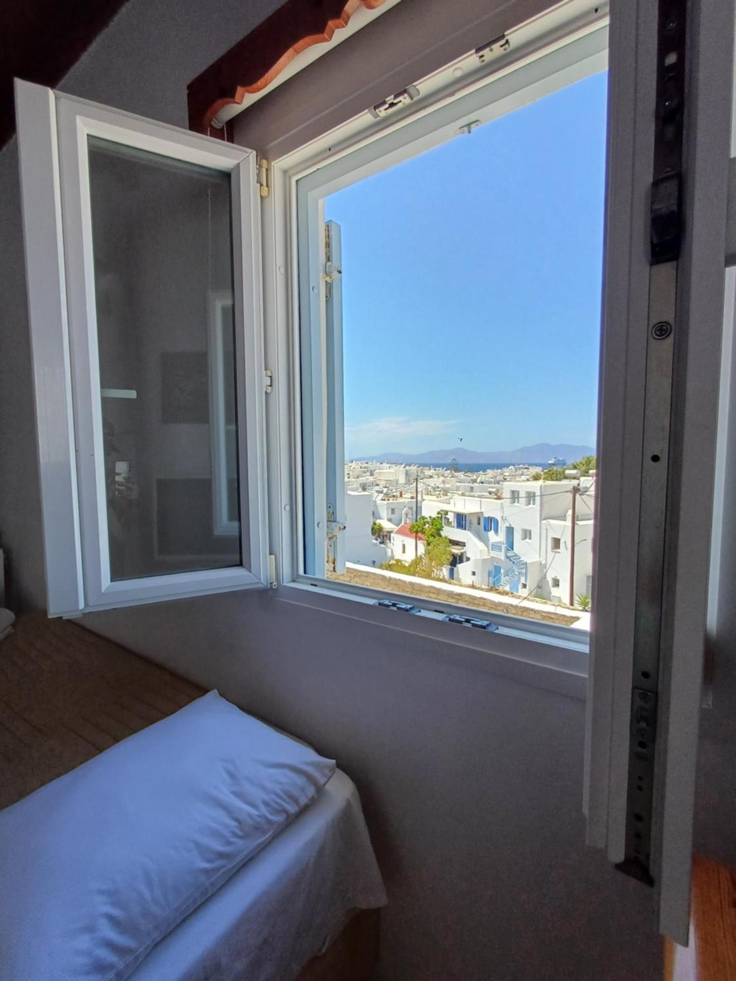 Manos Rooms Mykonos Town Extérieur photo