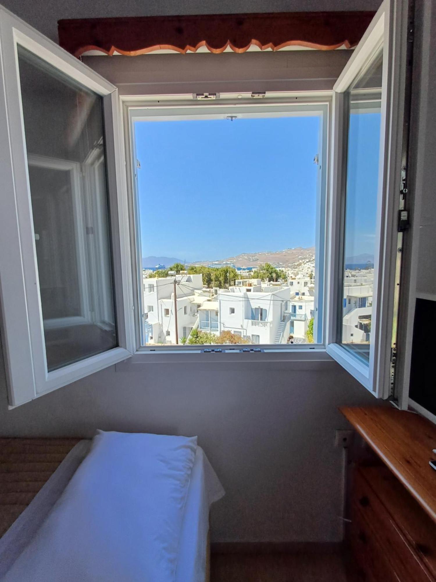 Manos Rooms Mykonos Town Extérieur photo
