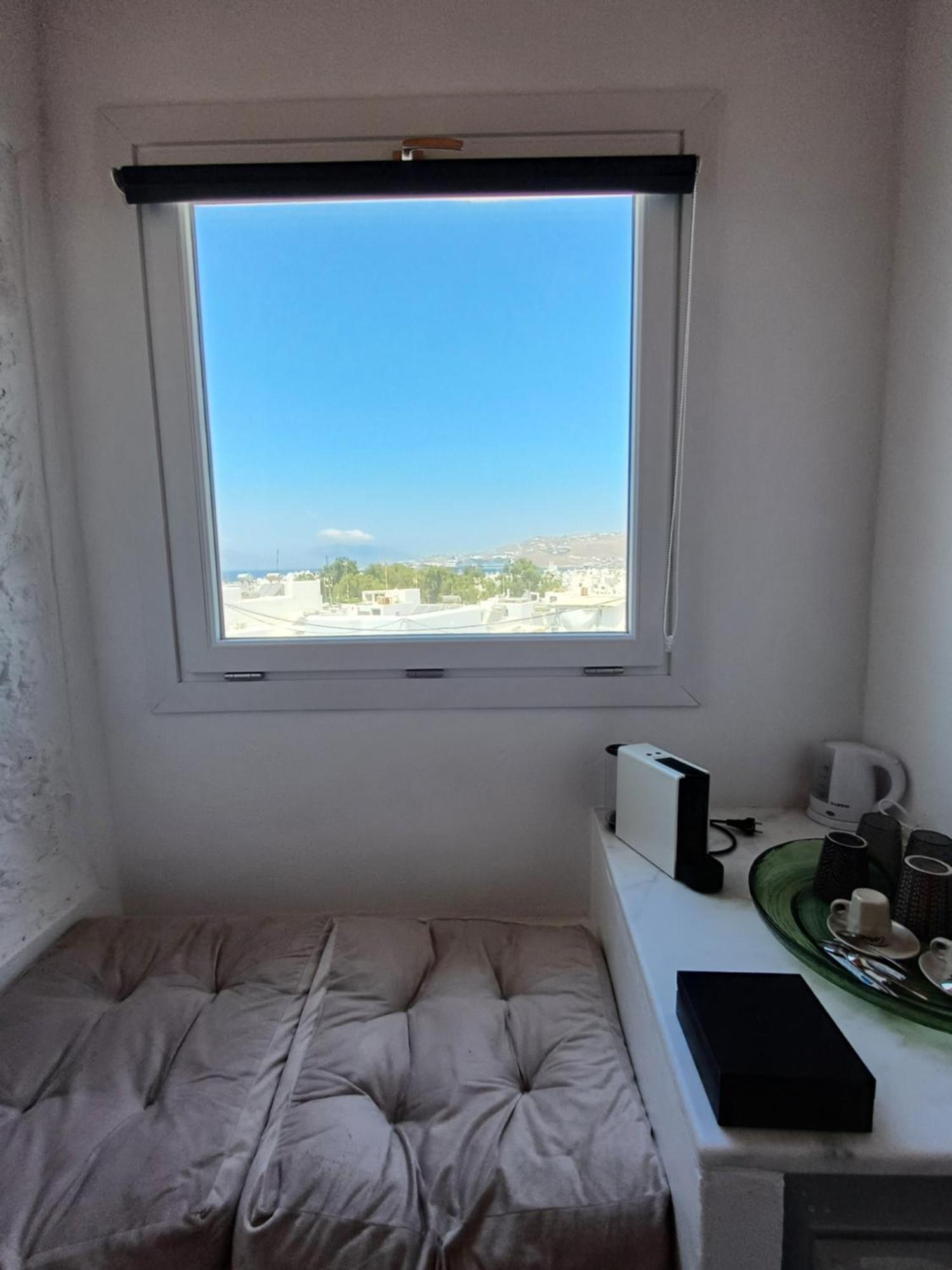Manos Rooms Mykonos Town Extérieur photo