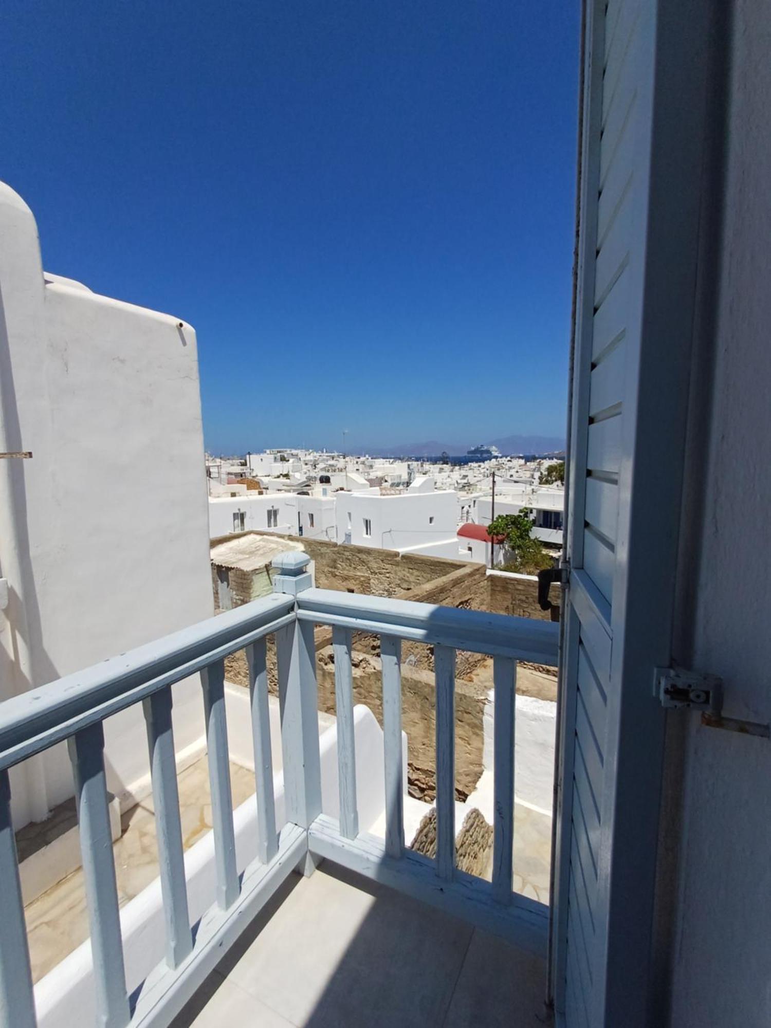 Manos Rooms Mykonos Town Extérieur photo